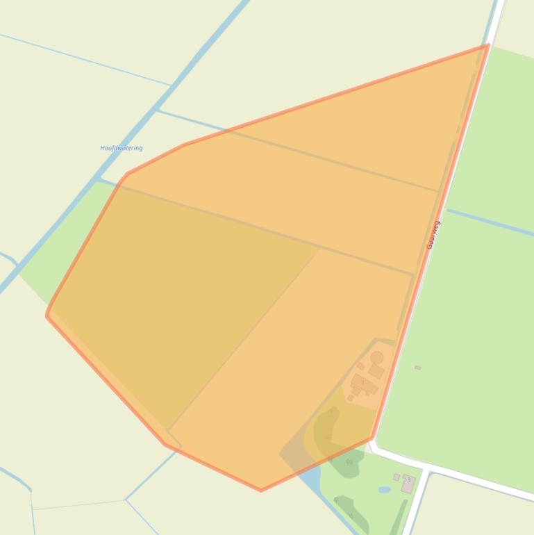 Kaart van postcodegebied 3222EG.