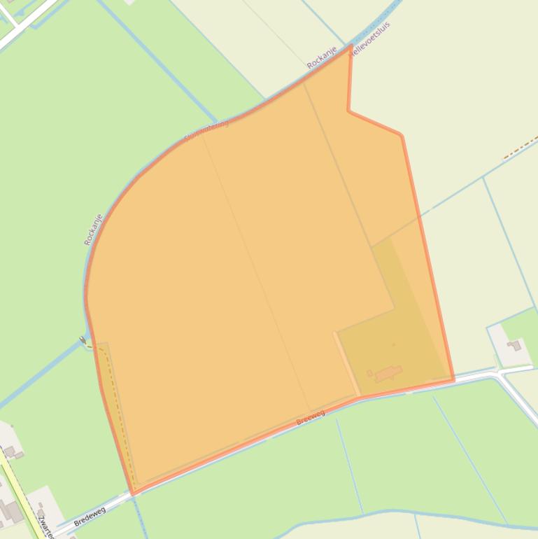 Kaart van postcodegebied 3222LA.