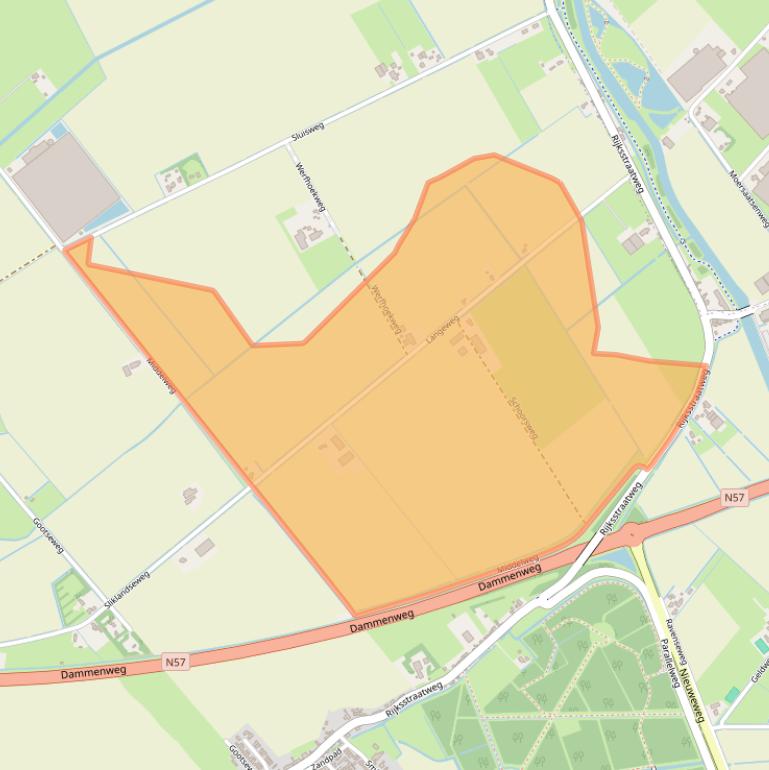 Kaart van postcodegebied 3222LD.