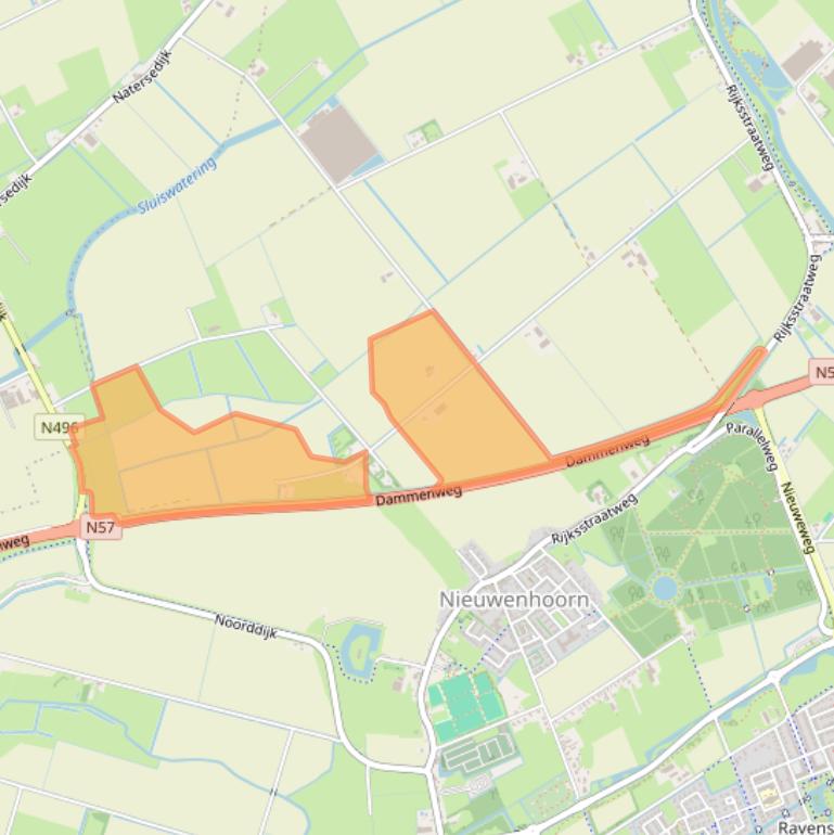 Kaart van postcodegebied 3222LH.