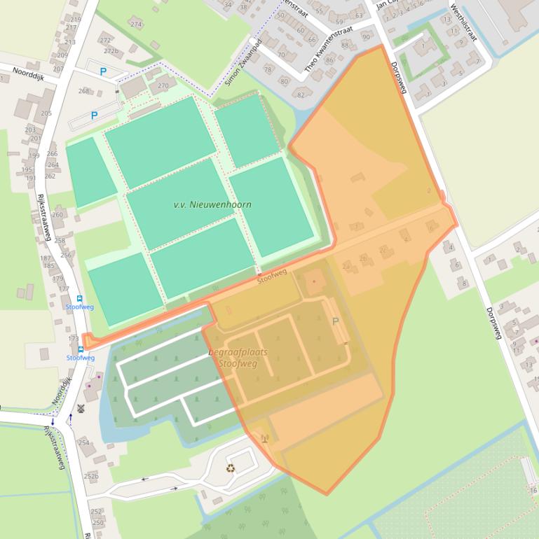 Kaart van postcodegebied 3223CC.