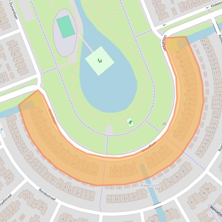 Kaart van postcodegebied 3223PA.