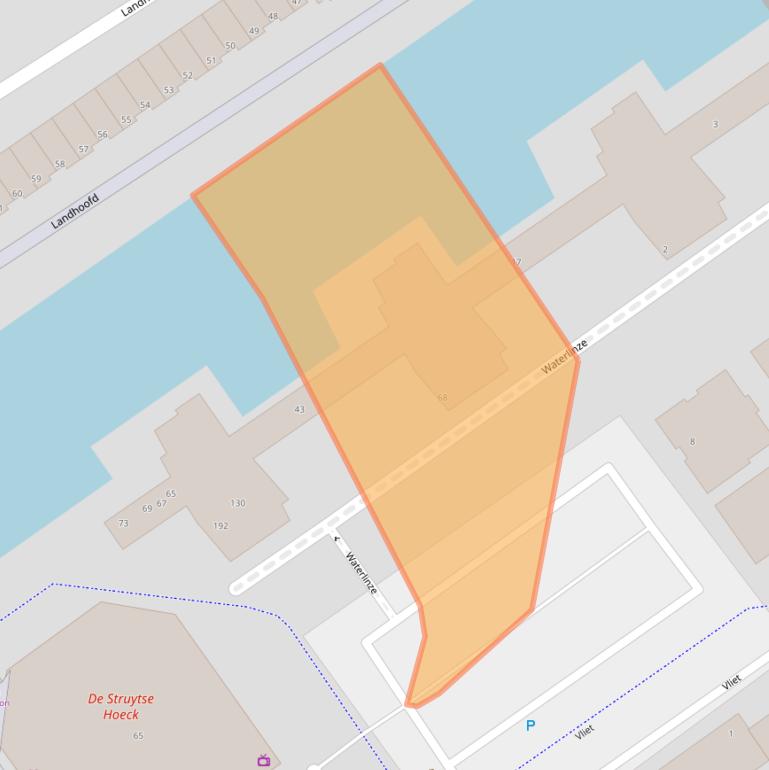 Kaart van postcodegebied 3224HH.