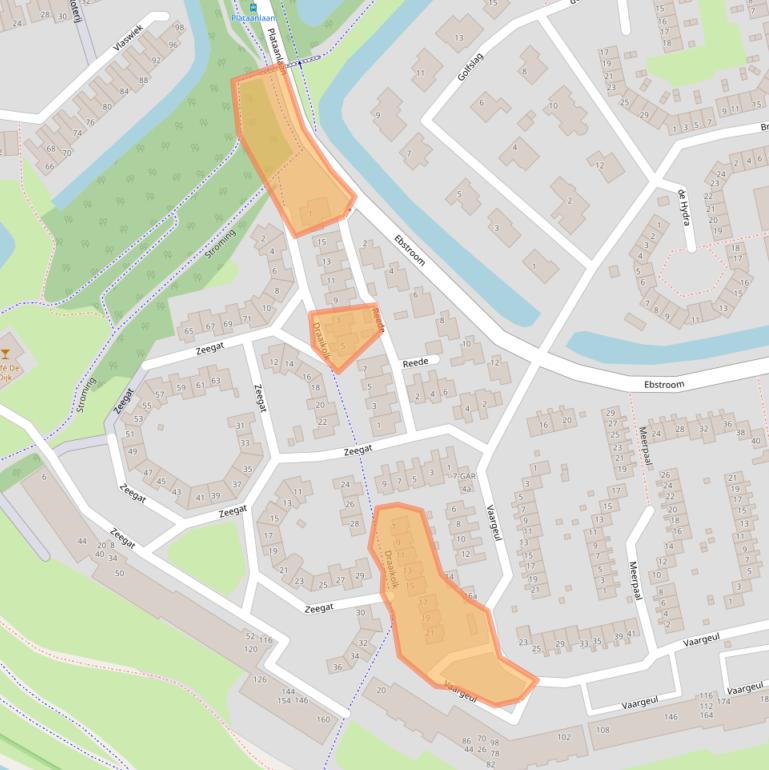 Kaart van postcodegebied 3224SB.