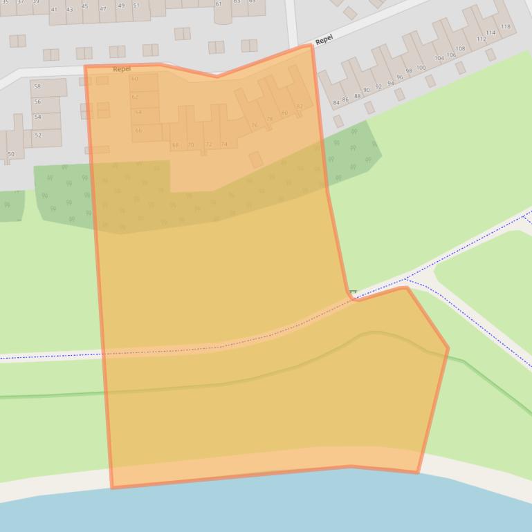 Kaart van postcodegebied 3224VH.