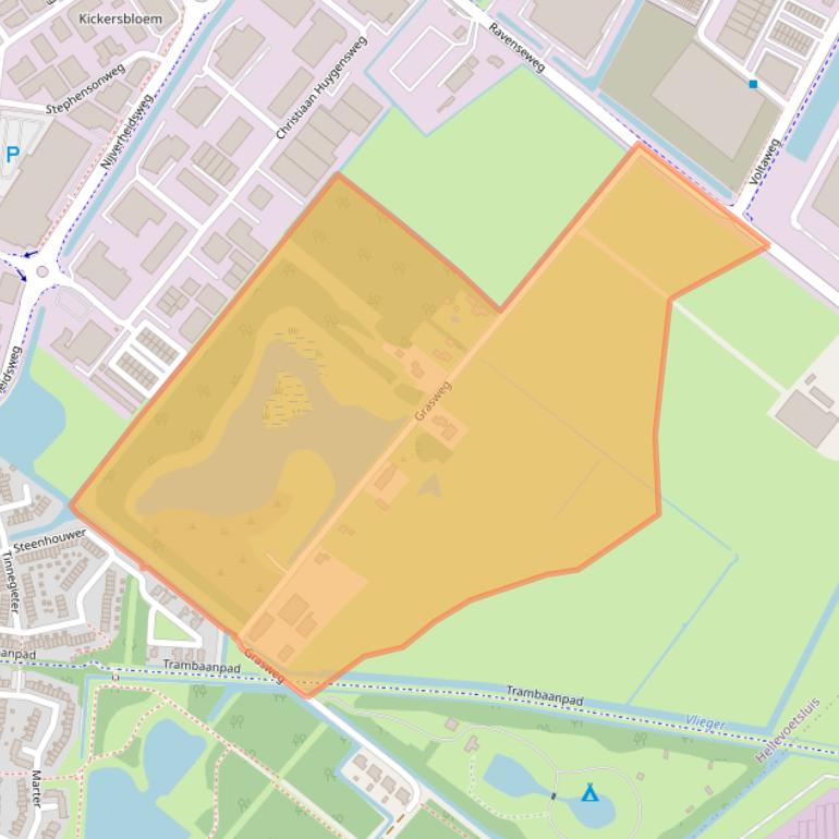 Kaart van postcodegebied 3225LB.