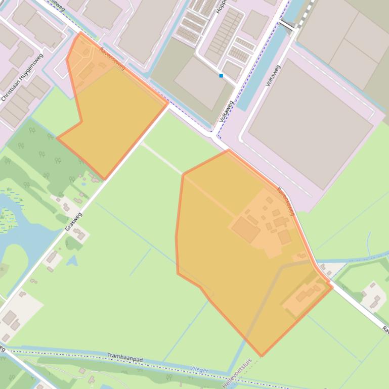 Kaart van postcodegebied 3225LJ.