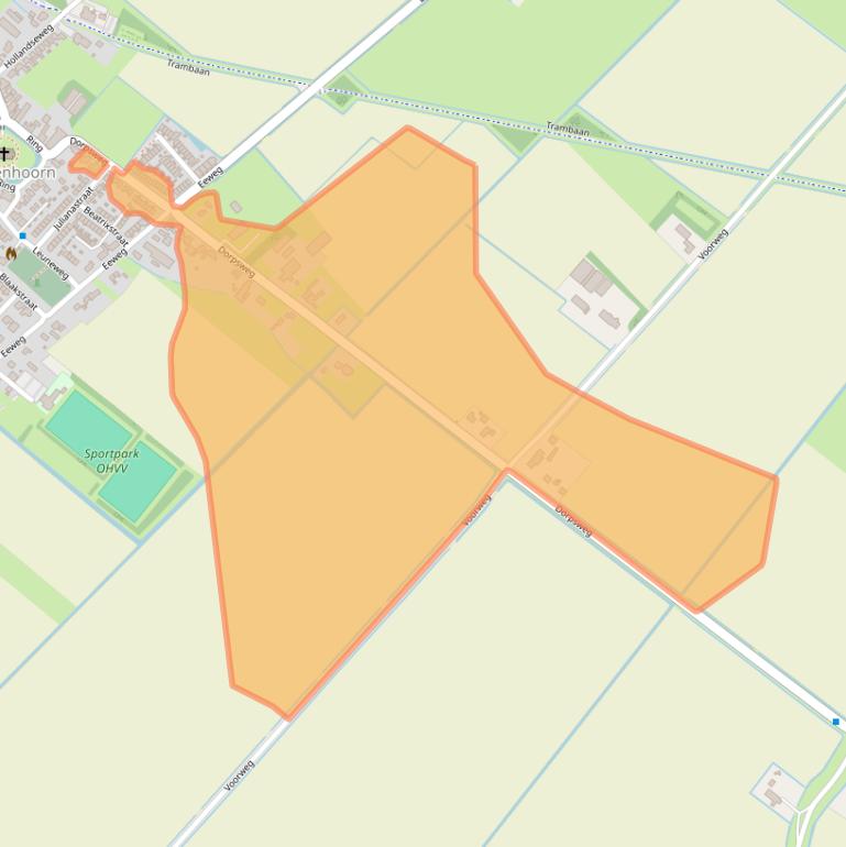 Kaart van postcodegebied 3227AG.