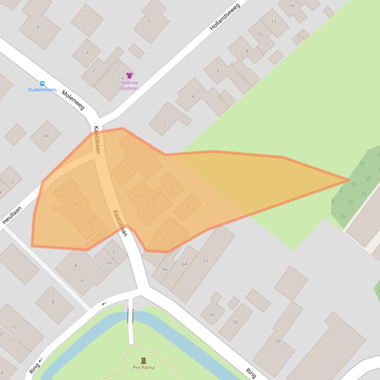 Kaart van postcodegebied 3227AM.