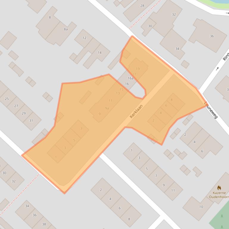 Kaart van postcodegebied 3227AN.