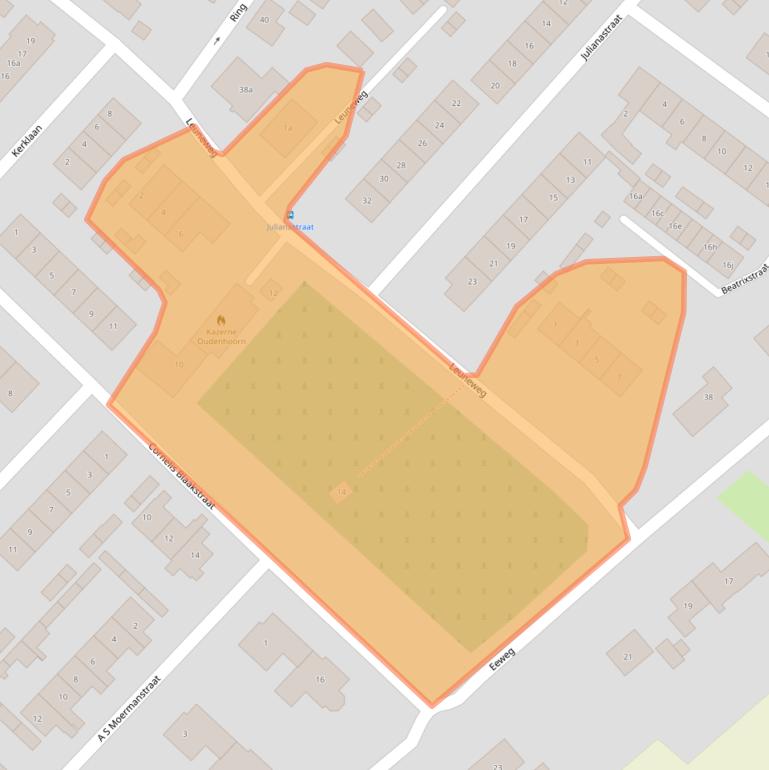 Kaart van postcodegebied 3227AP.