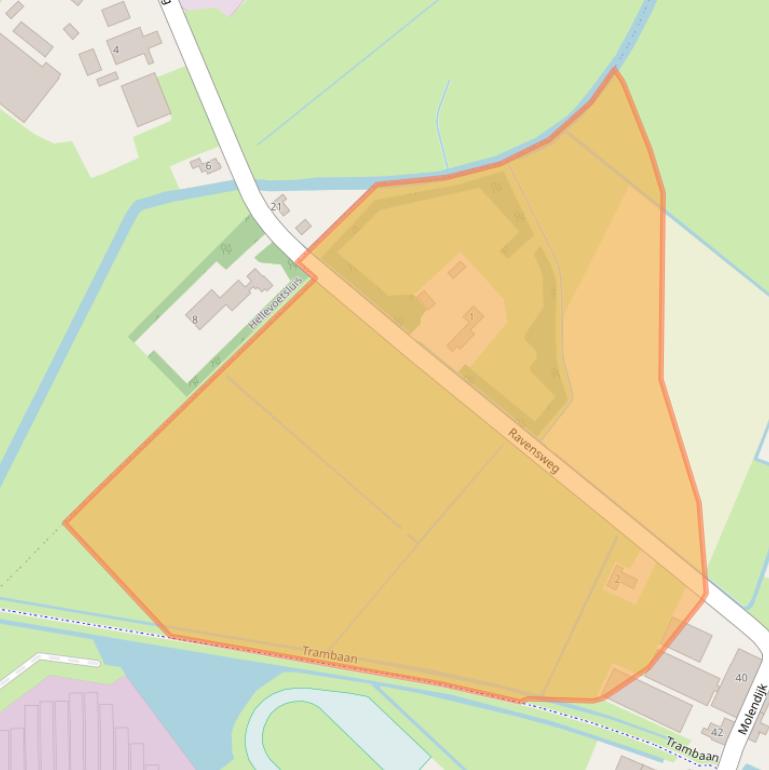 Kaart van postcodegebied 3227CE.