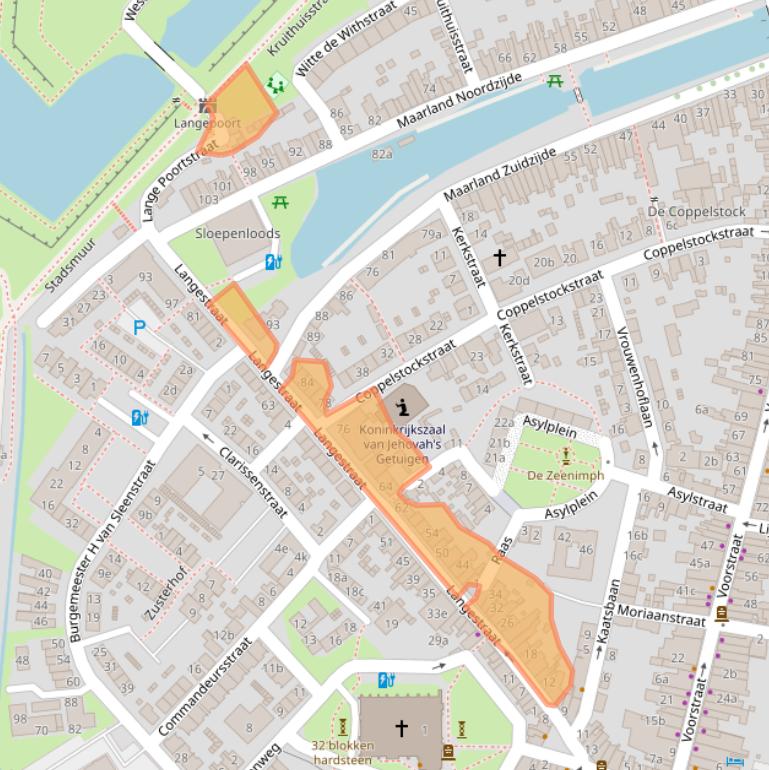 Kaart van postcodegebied 3231VJ.