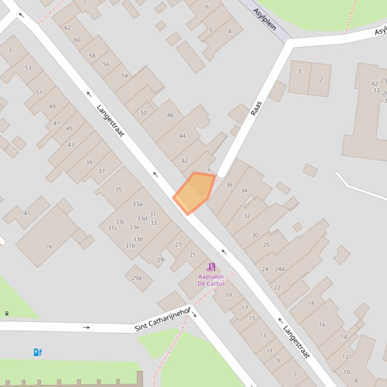 Kaart van postcodegebied 3231VK.