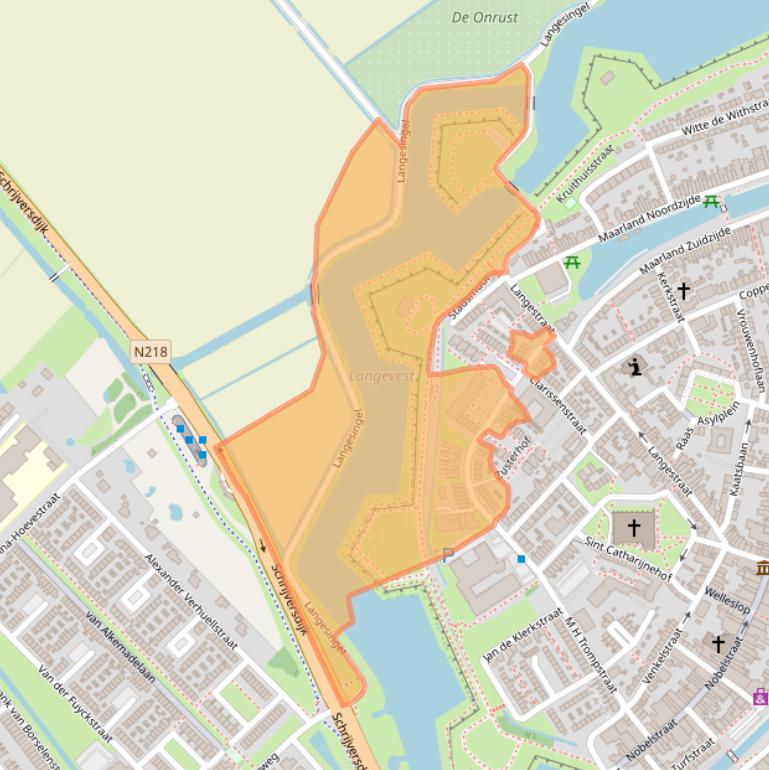 Kaart van postcodegebied 3231XB.