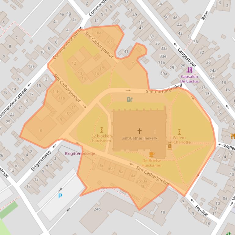 Kaart van postcodegebied 3231XS.