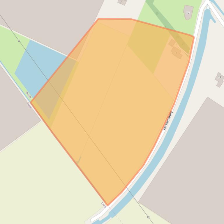 Kaart van postcodegebied 3232LG.