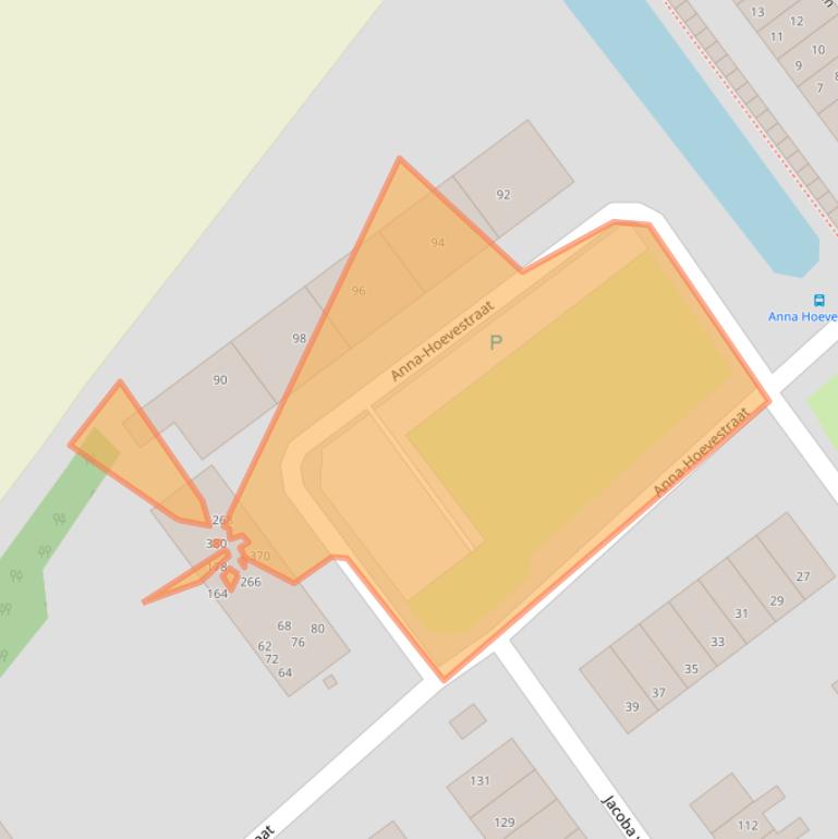 Kaart van postcodegebied 3232VK.