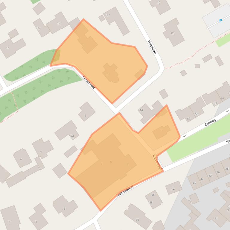 Kaart van postcodegebied 3235AL.