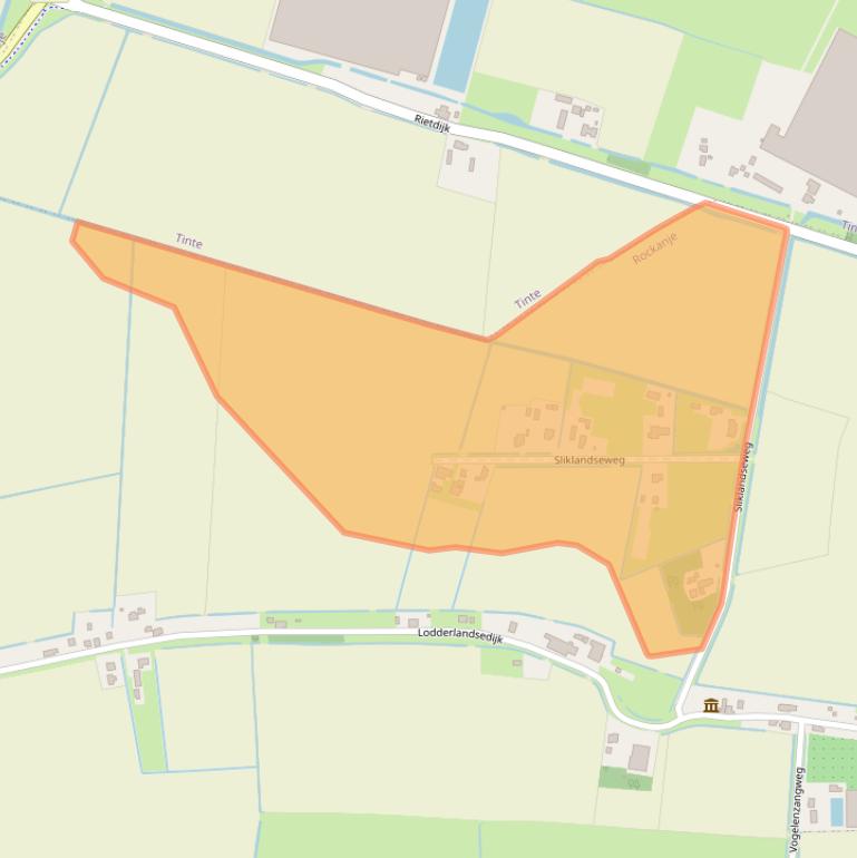 Kaart van postcodegebied 3235LB.