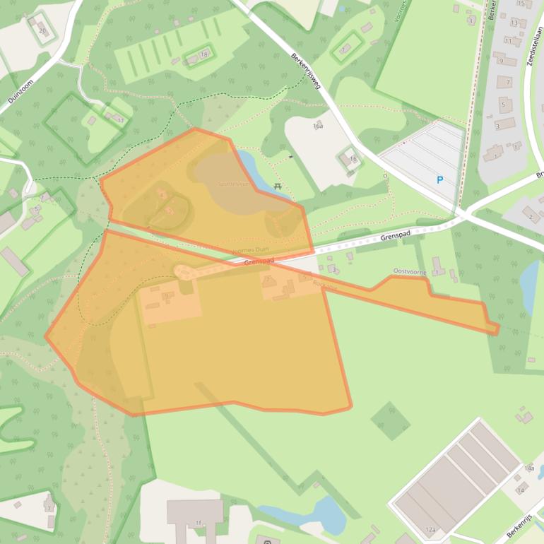 Kaart van postcodegebied 3235MA.