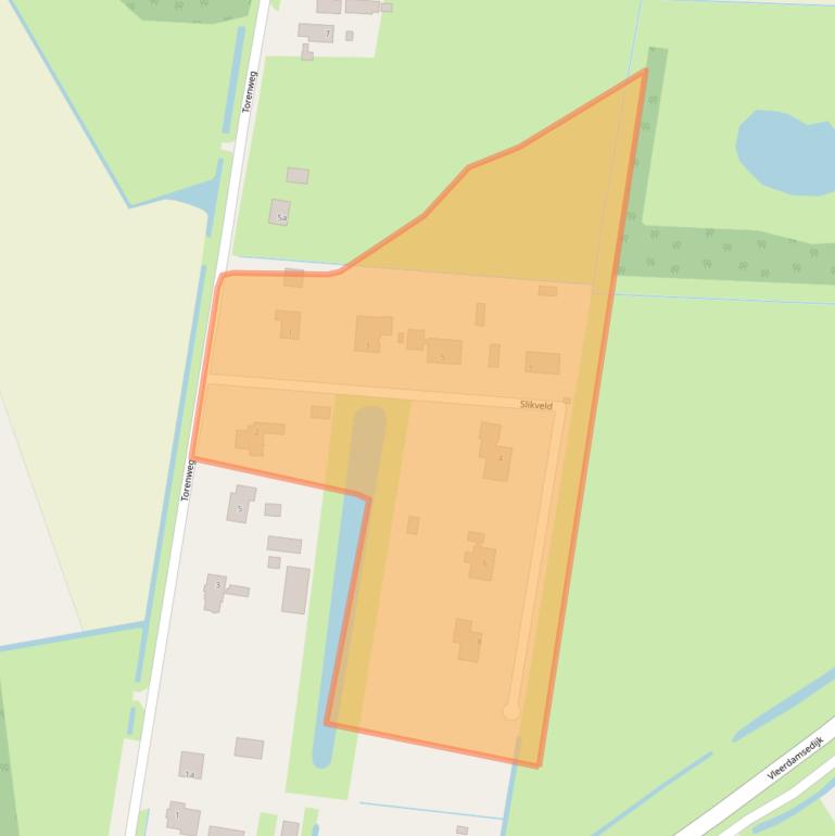 Kaart van postcodegebied 3235PA.