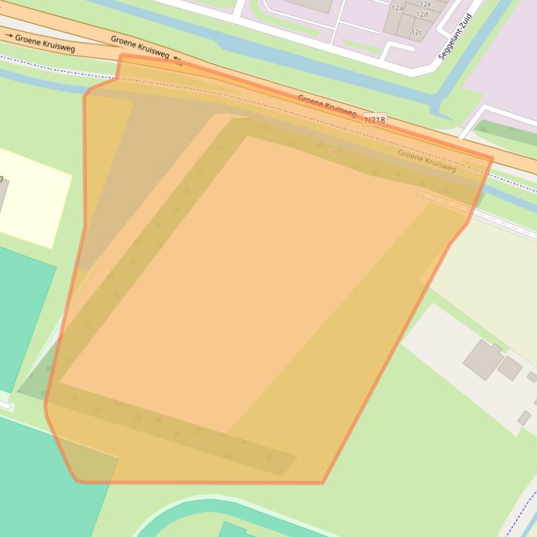 Kaart van postcodegebied 3237KB.