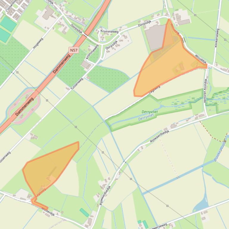 Kaart van postcodegebied 3237LH.