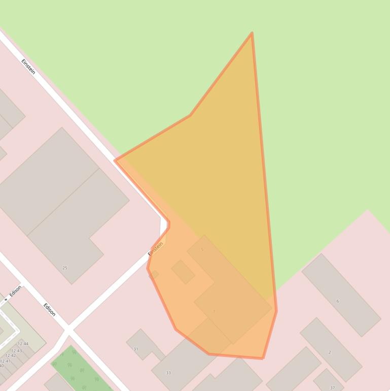 Kaart van postcodegebied 3241MC.