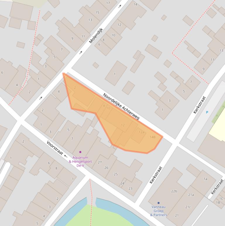 Kaart van postcodegebied 3244AP.