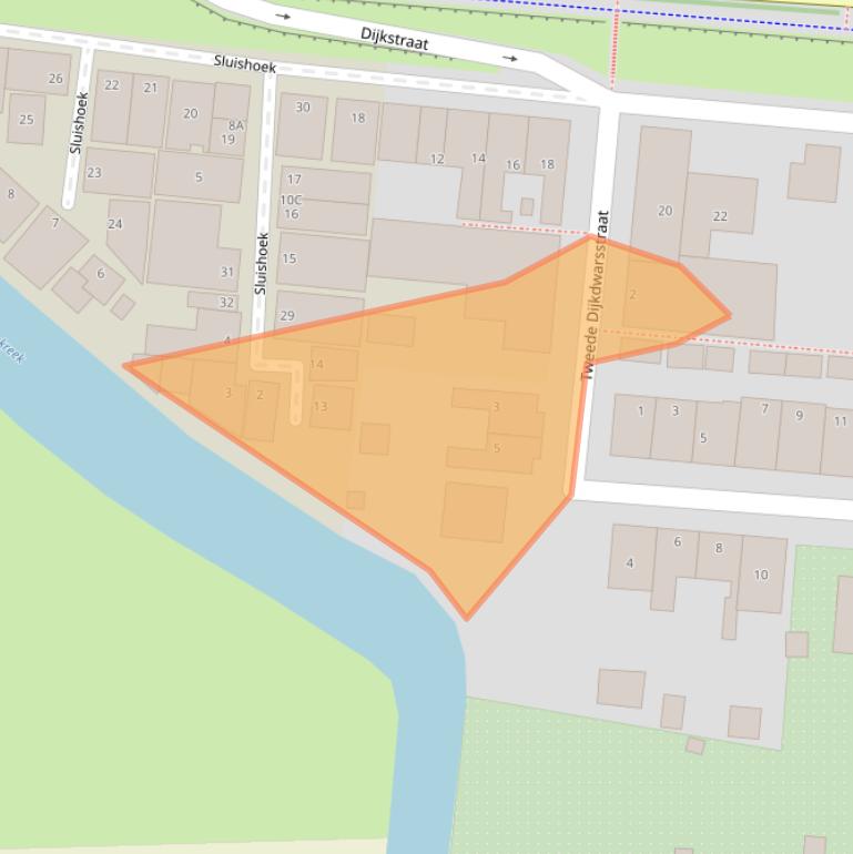 Kaart van postcodegebied 3245BT.