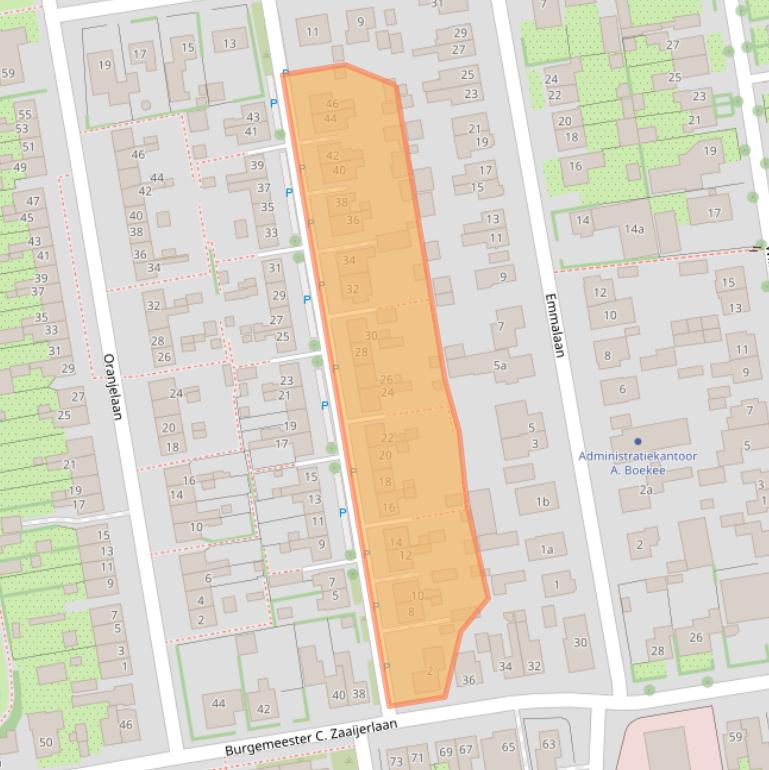 Kaart van postcodegebied 3247AR.