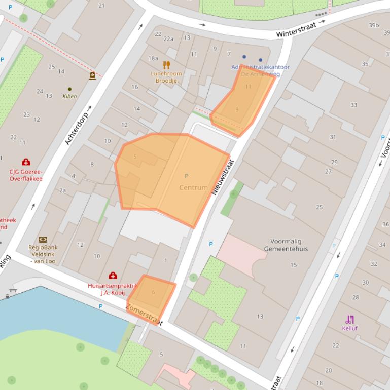 Kaart van postcodegebied 3247BK.