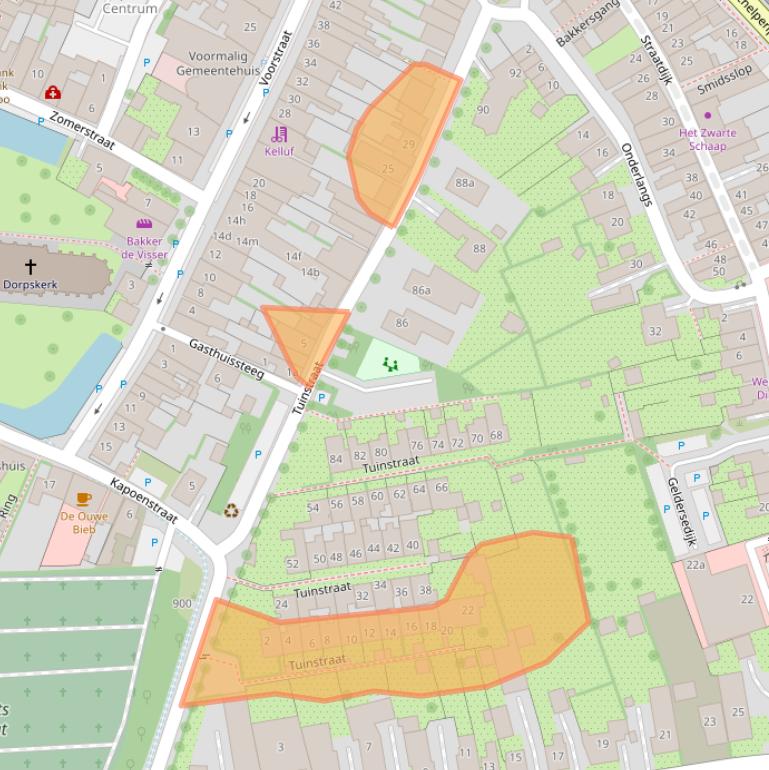 Kaart van postcodegebied 3247CB.