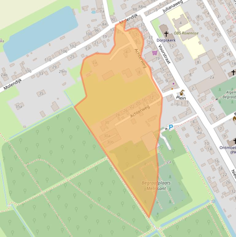 Kaart van postcodegebied 3248AA.