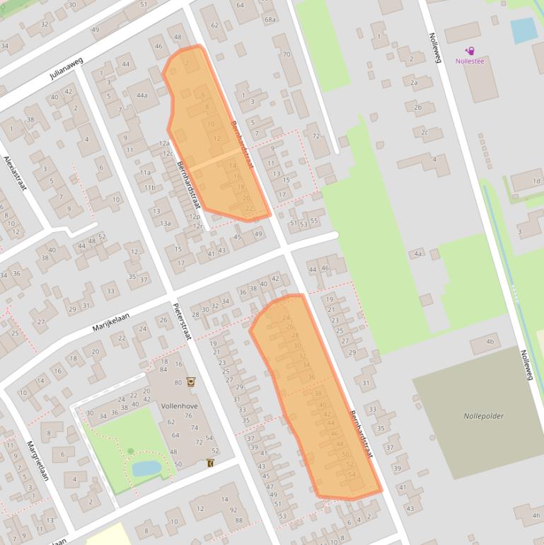 Kaart van postcodegebied 3248AD.