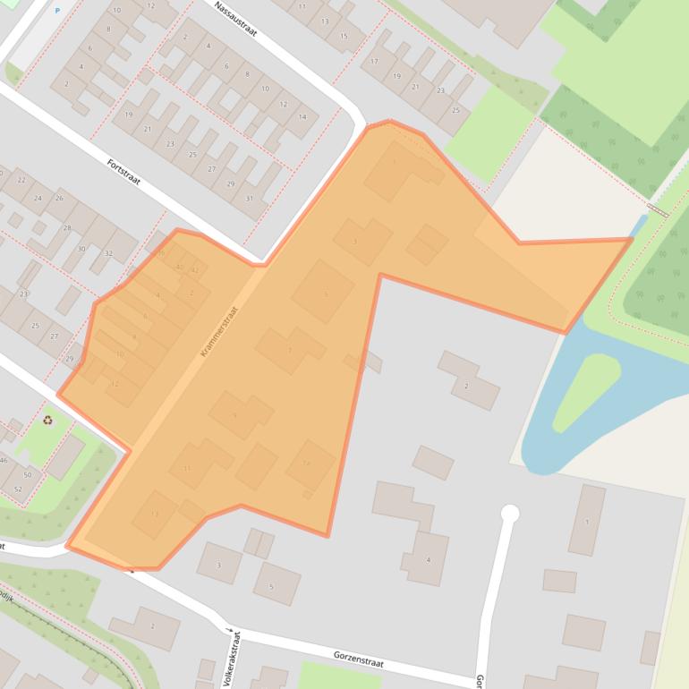 Kaart van postcodegebied 3249AM.