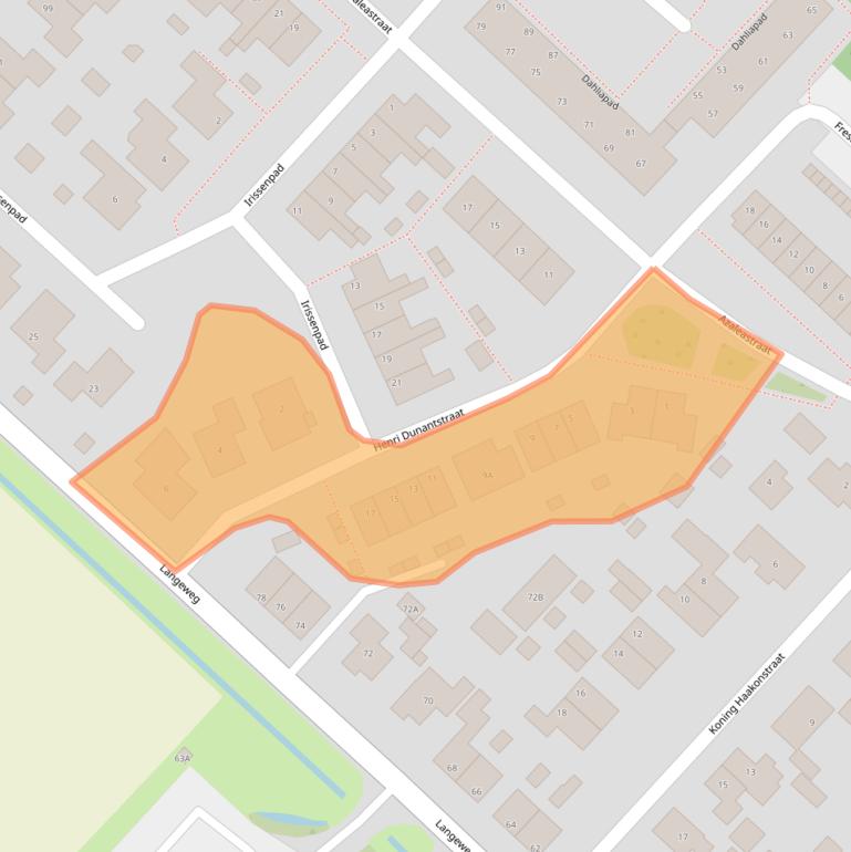 Kaart van postcodegebied 3251CN.