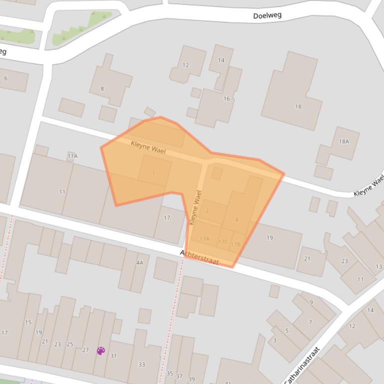 Kaart van postcodegebied 3252CH.