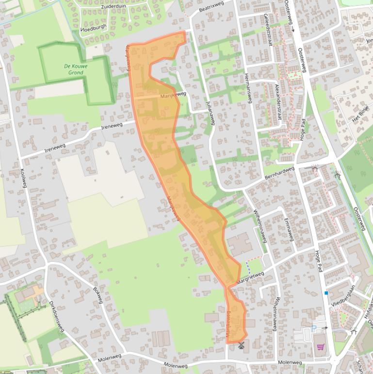 Kaart van postcodegebied 3253BP.