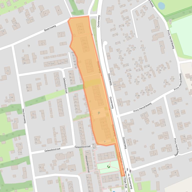 Kaart van postcodegebied 3253BR.