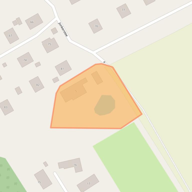 Kaart van postcodegebied 3253KD.