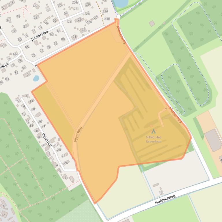 Kaart van postcodegebied 3253NB.