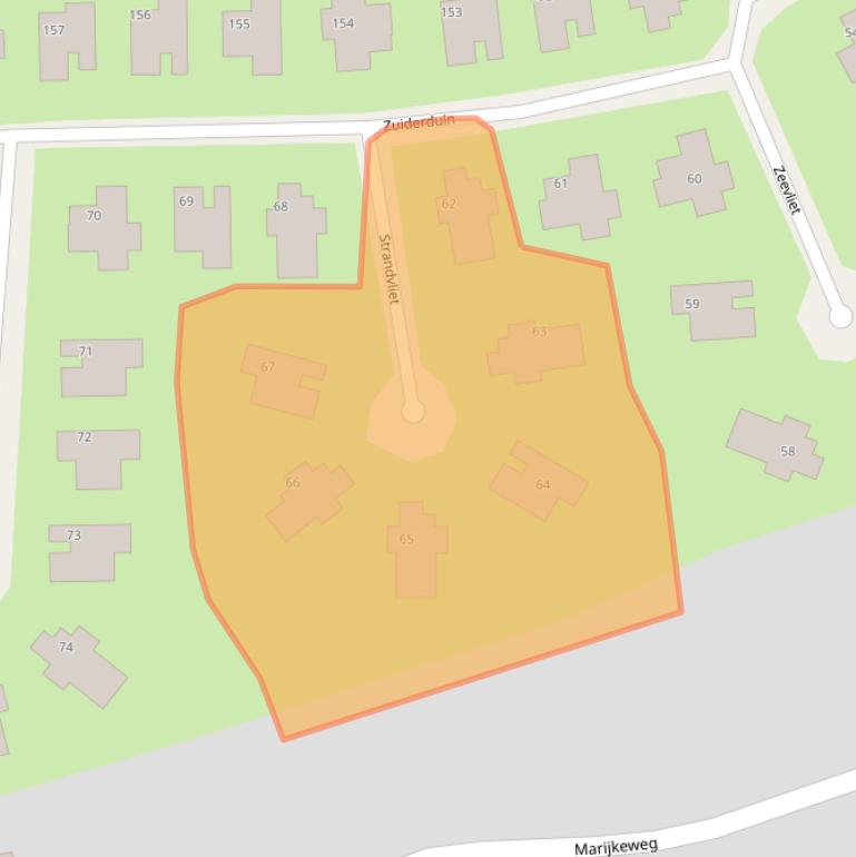 Kaart van postcodegebied 3253PG.