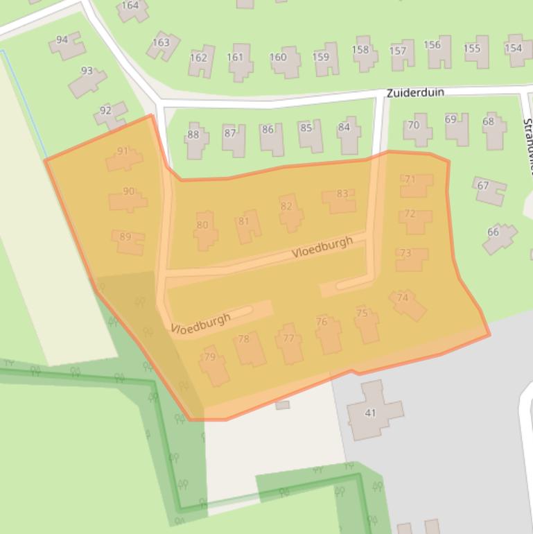 Kaart van postcodegebied 3253PH.