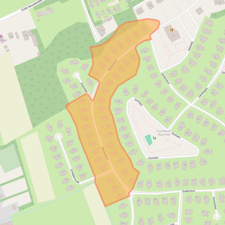 Kaart van postcodegebied 3253PJ.