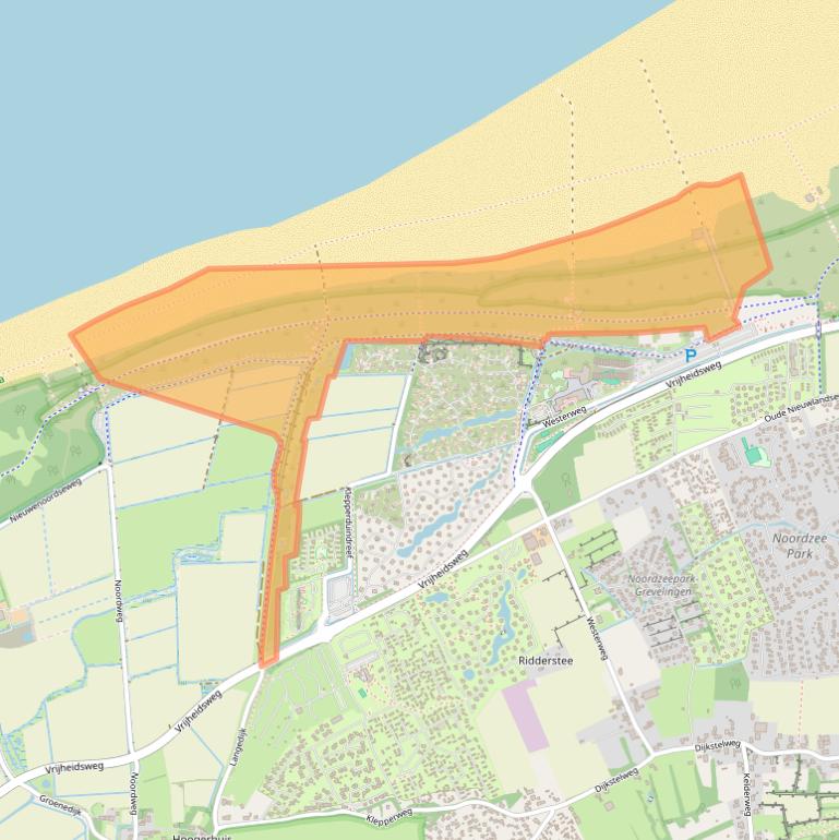 Kaart van postcodegebied 3253PP.