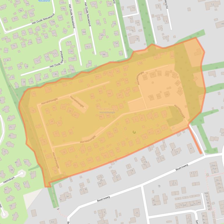 Kaart van postcodegebied 3253PR.