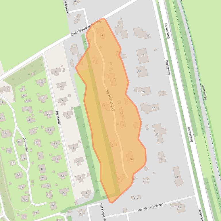 Kaart van postcodegebied 3253PW.