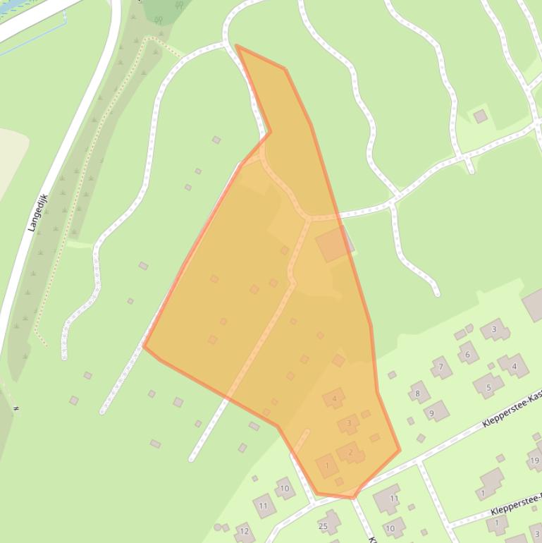 Kaart van postcodegebied 3253SJ.